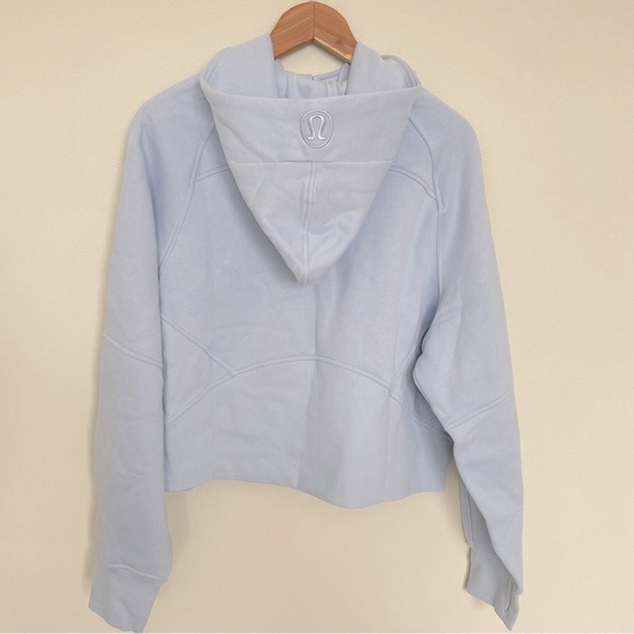 NWT Lululemon Scuba Oversized Full Zip Blue Linen Size M/L - Picture 2 of 12